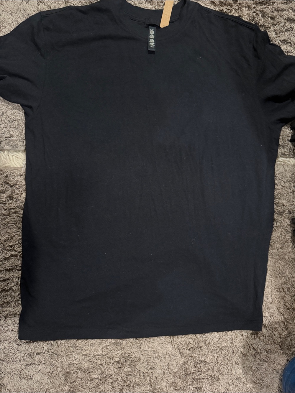 Men’s Skims Classic Black Crew Neck Men's T-Shirt